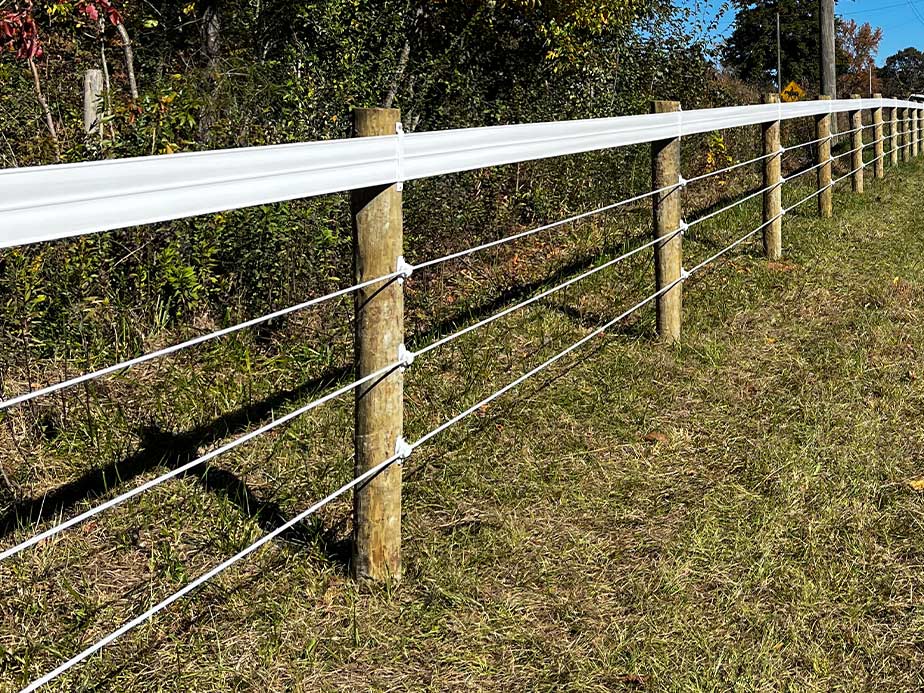 Poly Coat fence company in West Georgia