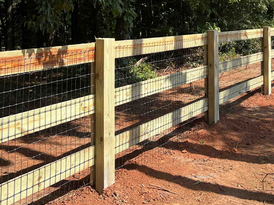 Franklin Georgia farm fencing
